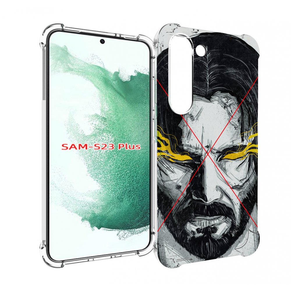 

Чехол MyPads Джон-Уик для Samsung Galaxy S23 Plus +, Прозрачный, Tocco