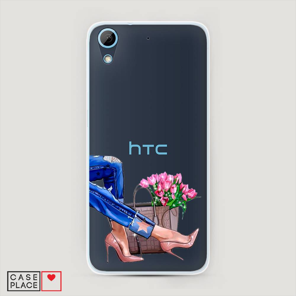 

Чехол Awog на HTC Desire 626 / Эйчтиси Дизайр 626 "Каблучки", Разноцветный, 101350-7