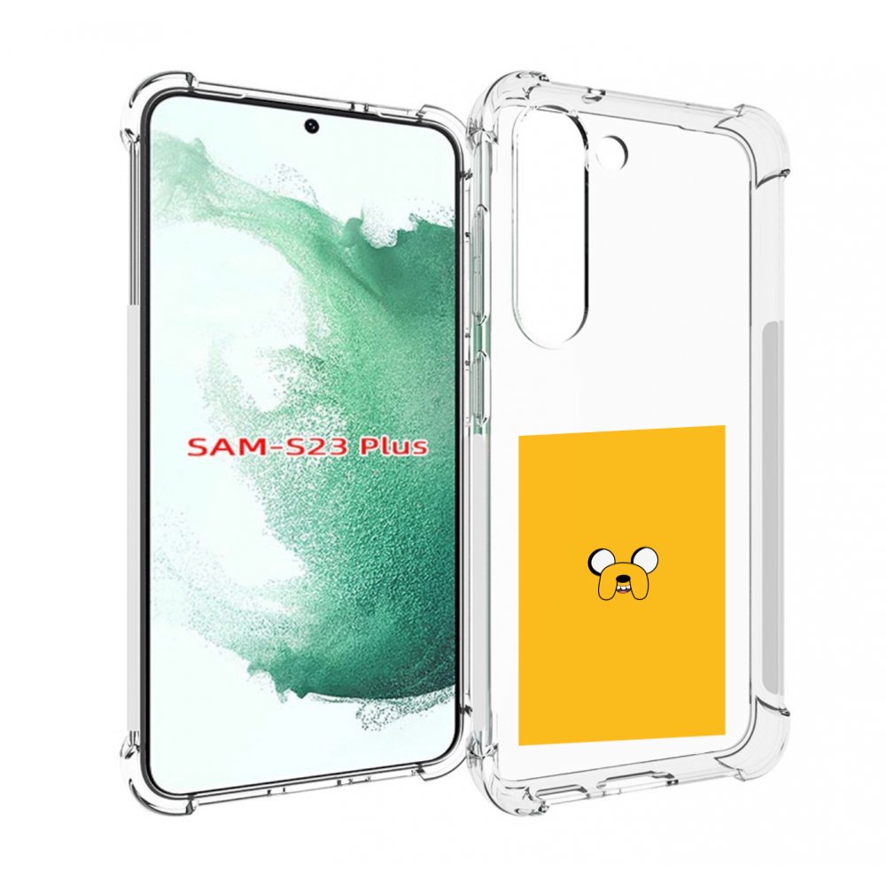 

Чехол MyPads Джейк-время-приключений для Samsung Galaxy S23 Plus +, Прозрачный, Tocco