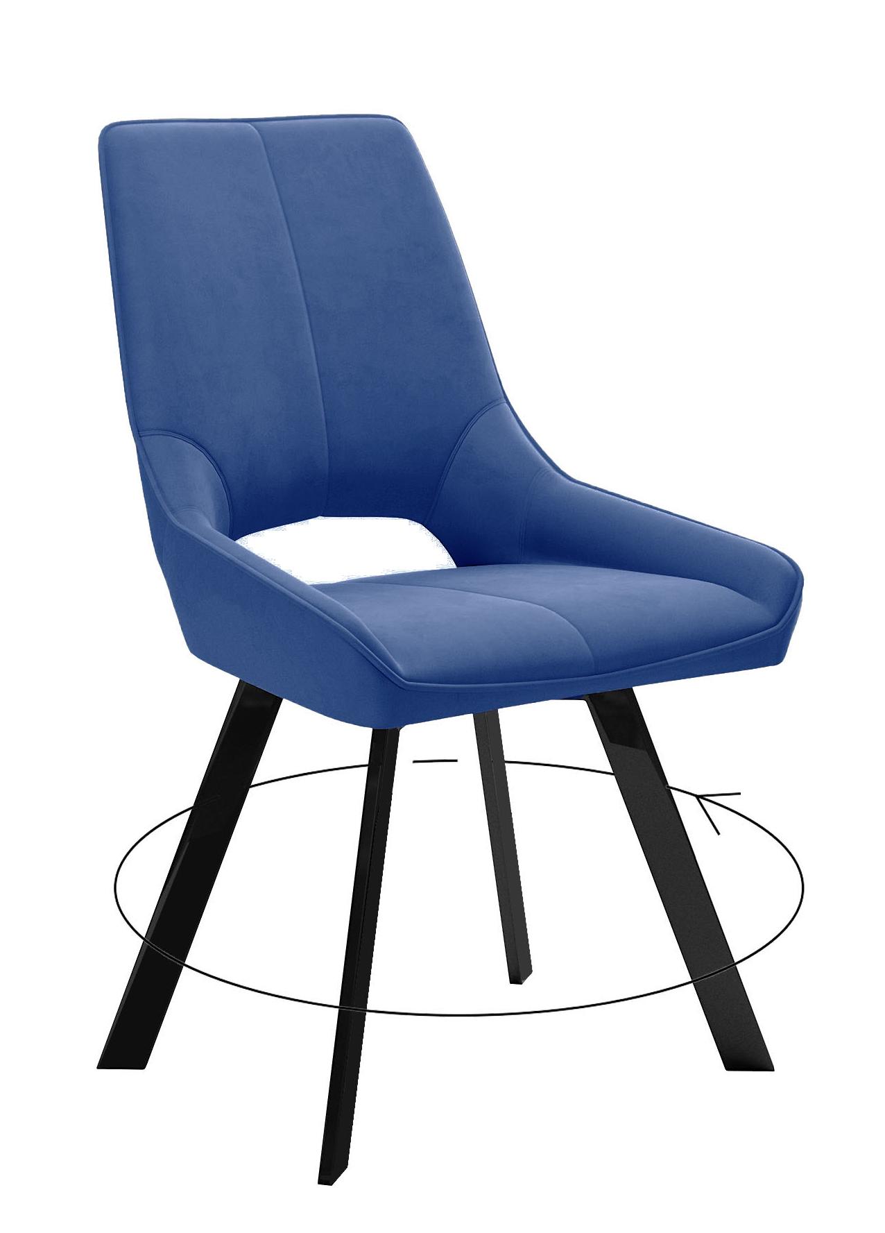 

Стул DikLine 268 Z20 синий велюр 54x61x94 (2 шт), 268