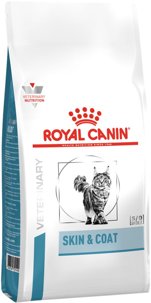 

Сухой корм для кошек Royal Canin с чувствительной кожей и шерстью 6 шт по 1,5 кг