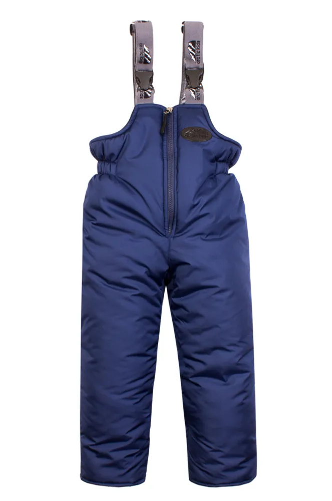 фото Полукомбинезон детский arctic kids синий nobrand