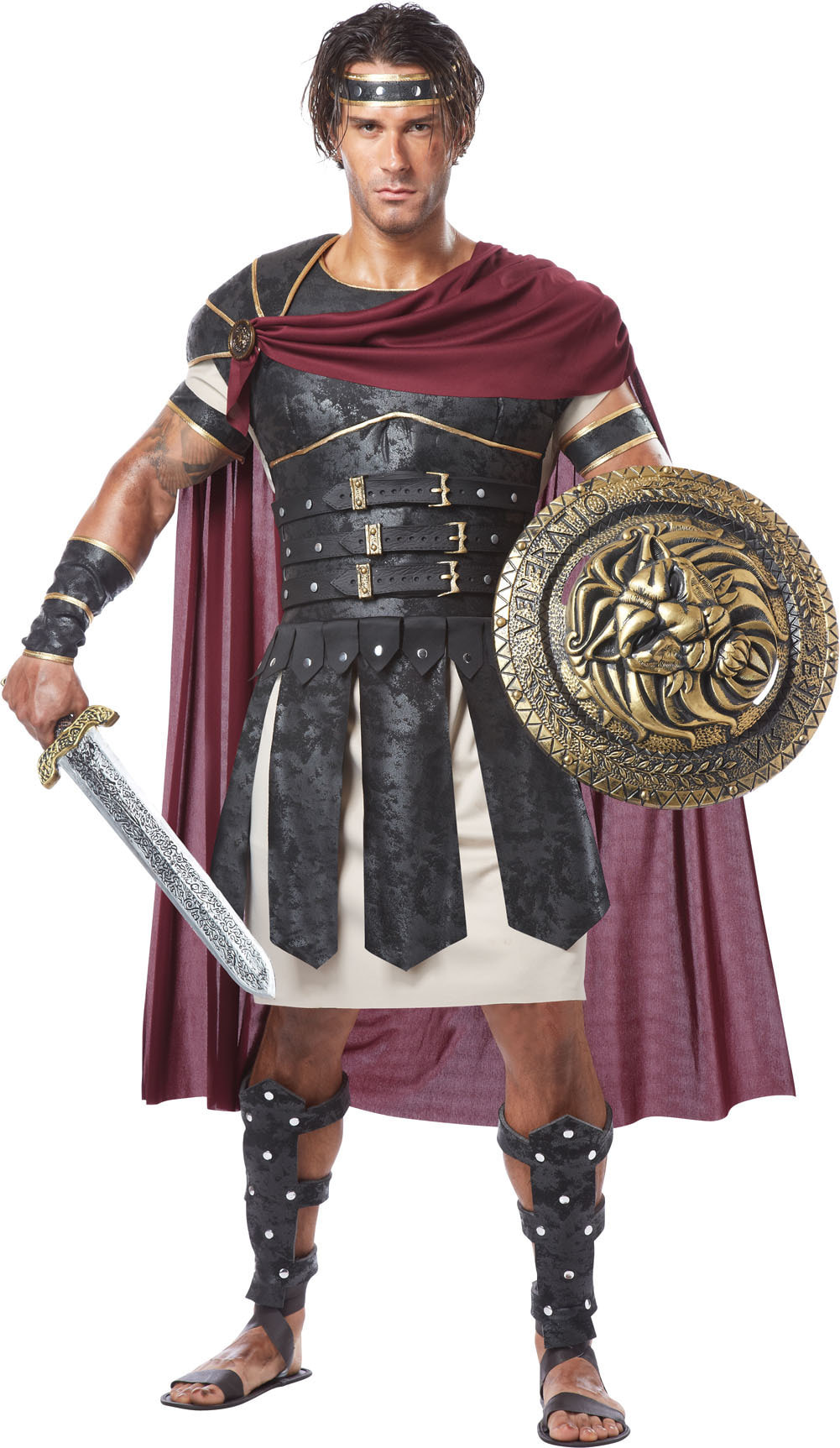 фото Костюм california costumes римский гладиатор взрослый xl (50-52)