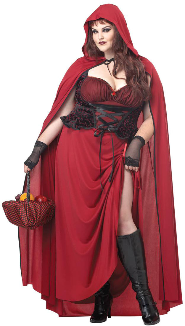 

Костюм California Costumes Красная Шапочка С Плащом Взрослый Plus 2XL 54-56, k01719