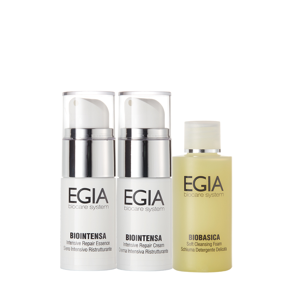 Набор Egia миниатюр для ухода за возрастной кожей умный макияж создаем образ и ухаживаем за кожей правильно