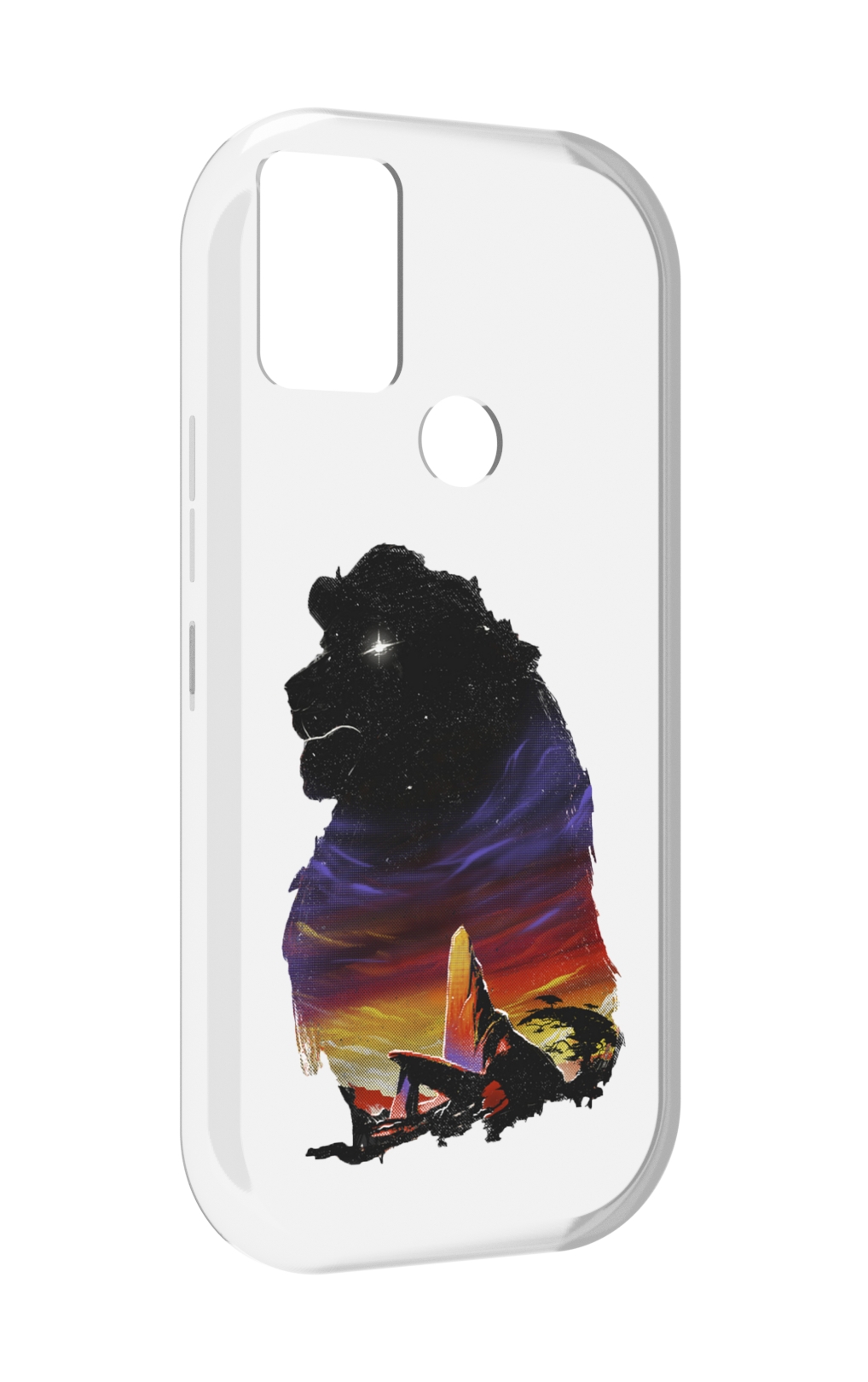 

Чехол MyPads Муфаса для UMIDIGI A9, Прозрачный, Tocco