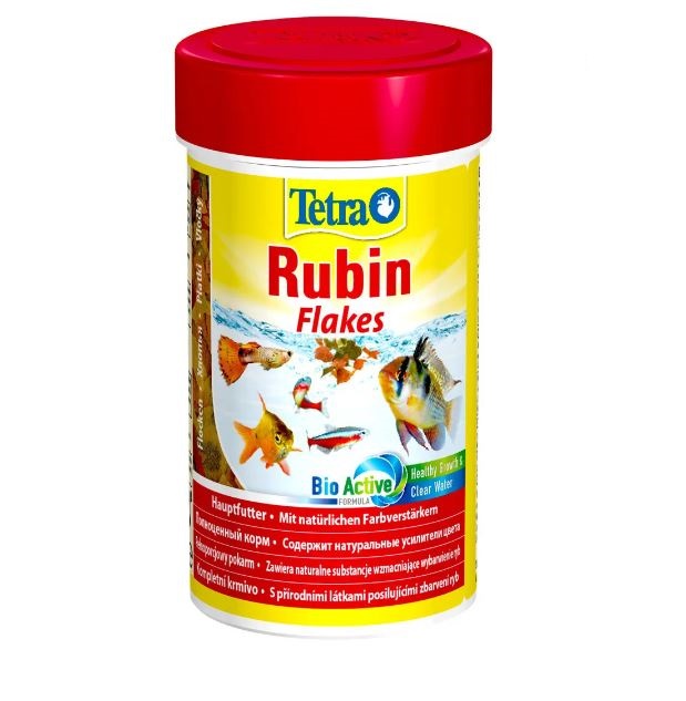 

Корм хлопья для рыб Tetra RUBIN FLAKES для усиления окраски 100 мл х 2 шт