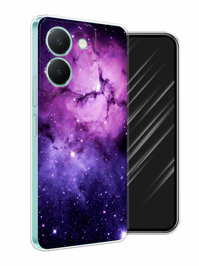 

Чехол Awog на Vivo Y36 "Космос 18", Фиолетовый;черный;белый, 268950-4