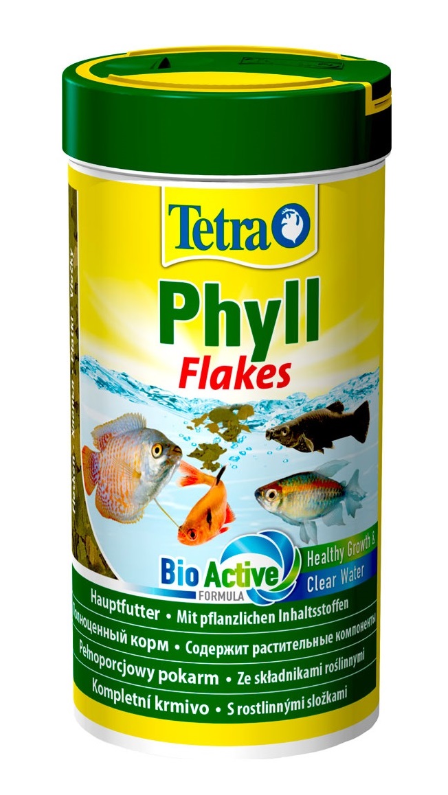 Корм хлопья для травоядных рыб Tetra PHYLL FLAKES 12 гр х 10 шт