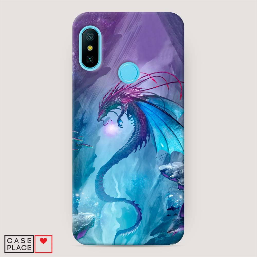 

Пластиковый чехол "Водный дракон" на Xiaomi Mi A2 Lite, 34220-1