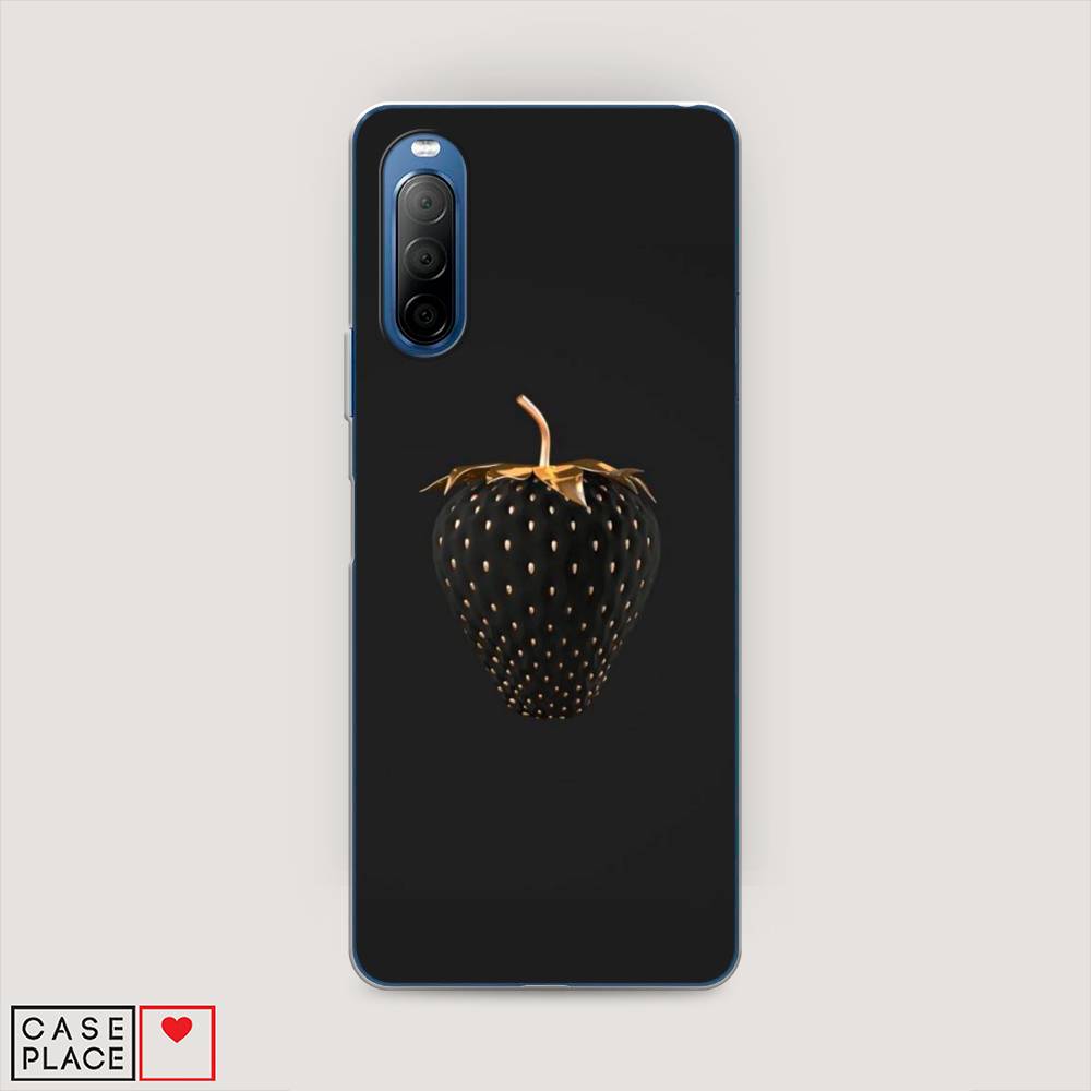 

Чехол Awog на Sony Xperia 10 II "Черно-золотая клубника", Разноцветный, 54650-10