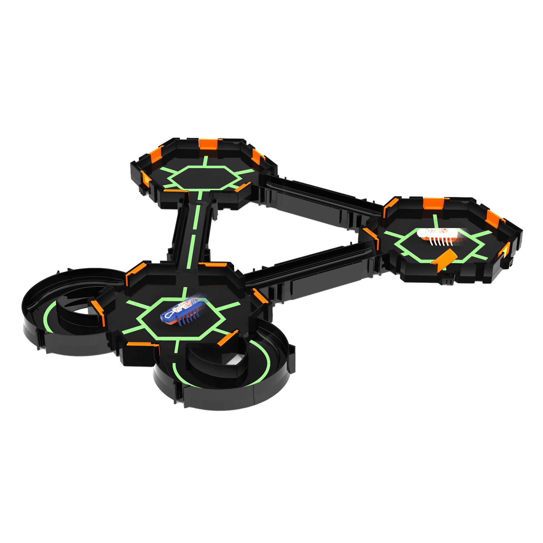 

Набор Нано-роботы HexBug - Глоу Светящийся в темноте 10 элементов, 2 робота, 477-1929