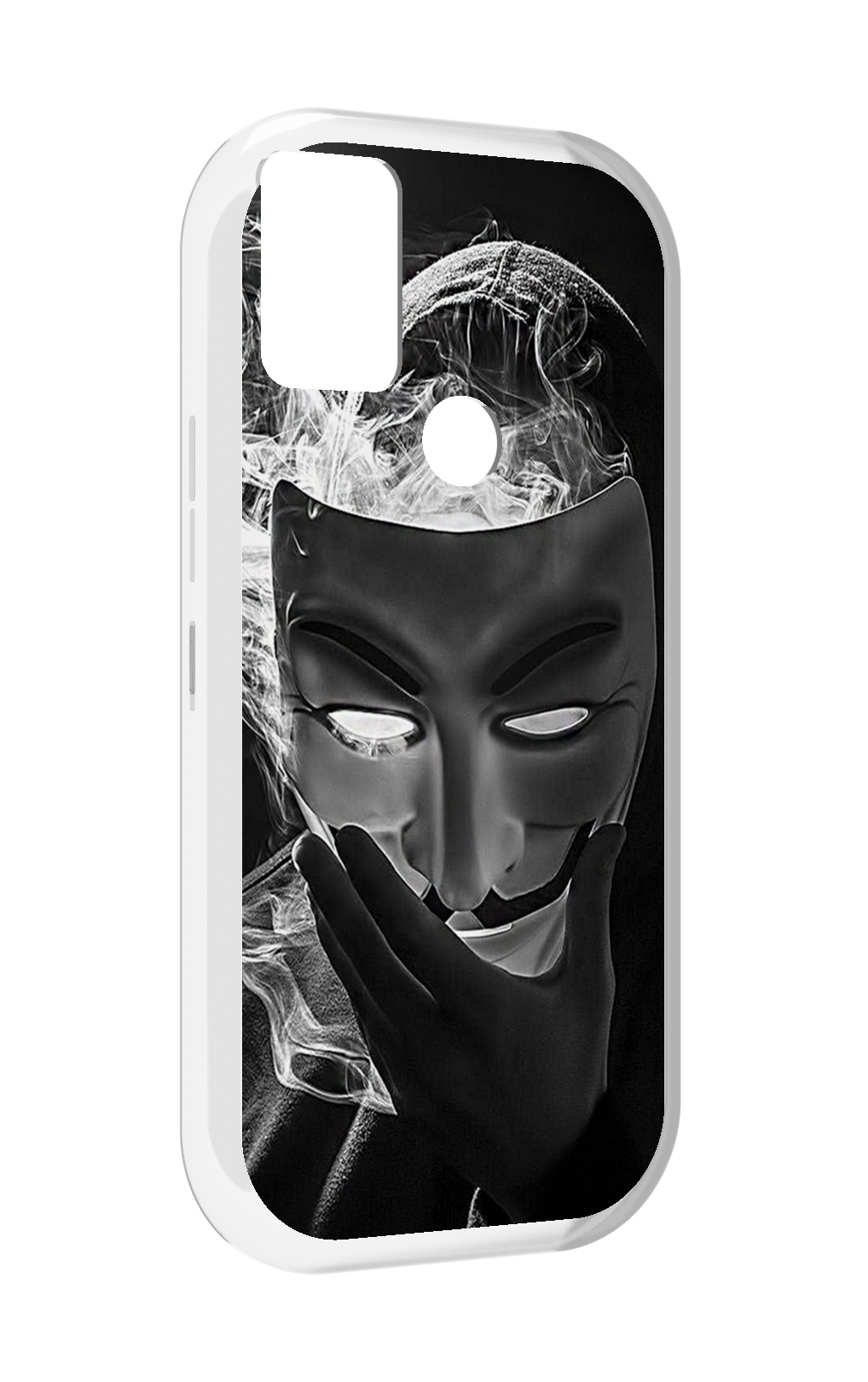 

Чехол MyPads Маска для UMIDIGI A9, Прозрачный, Tocco
