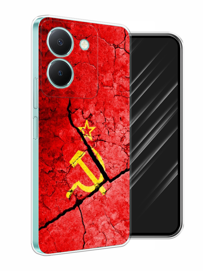 

Чехол Awog на Vivo Y36 "СССР", Красный;черный;желтый, 268950-5
