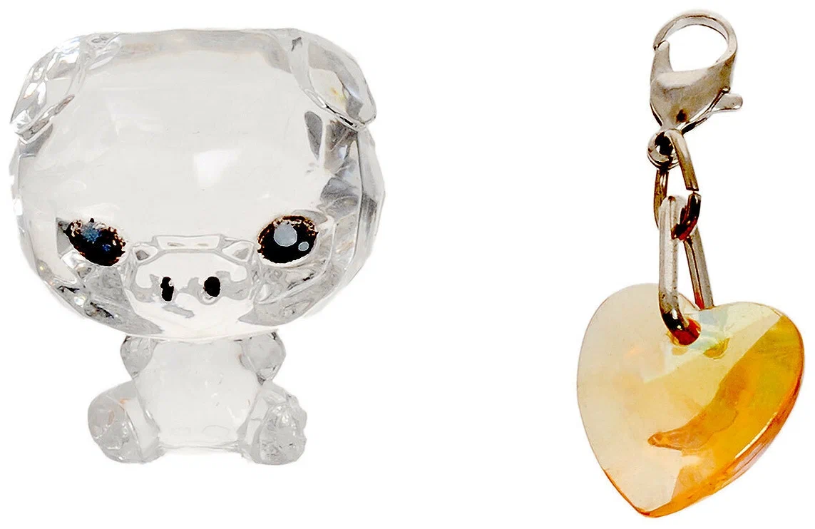 

Crystal Surprise 45702 Фигурка Поросенок и подвески №5 - Прозрачный