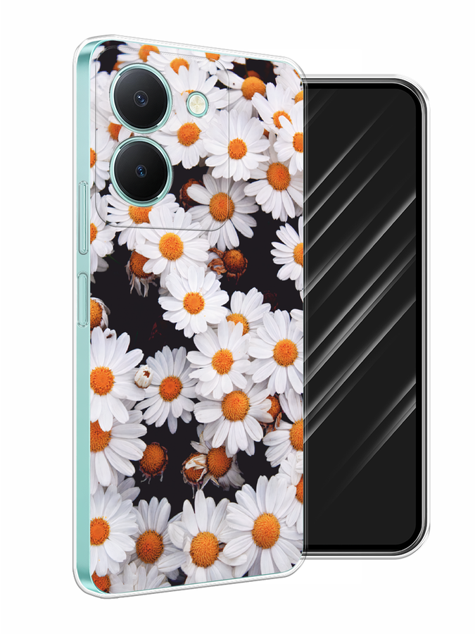 

Чехол Awog на Vivo Y36 "Ромашковое поле", Белый, 268950-4