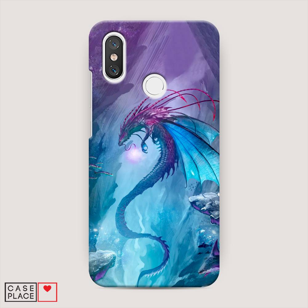 

Пластиковый чехол "Водный дракон" на Xiaomi Mi 8, 33520-1