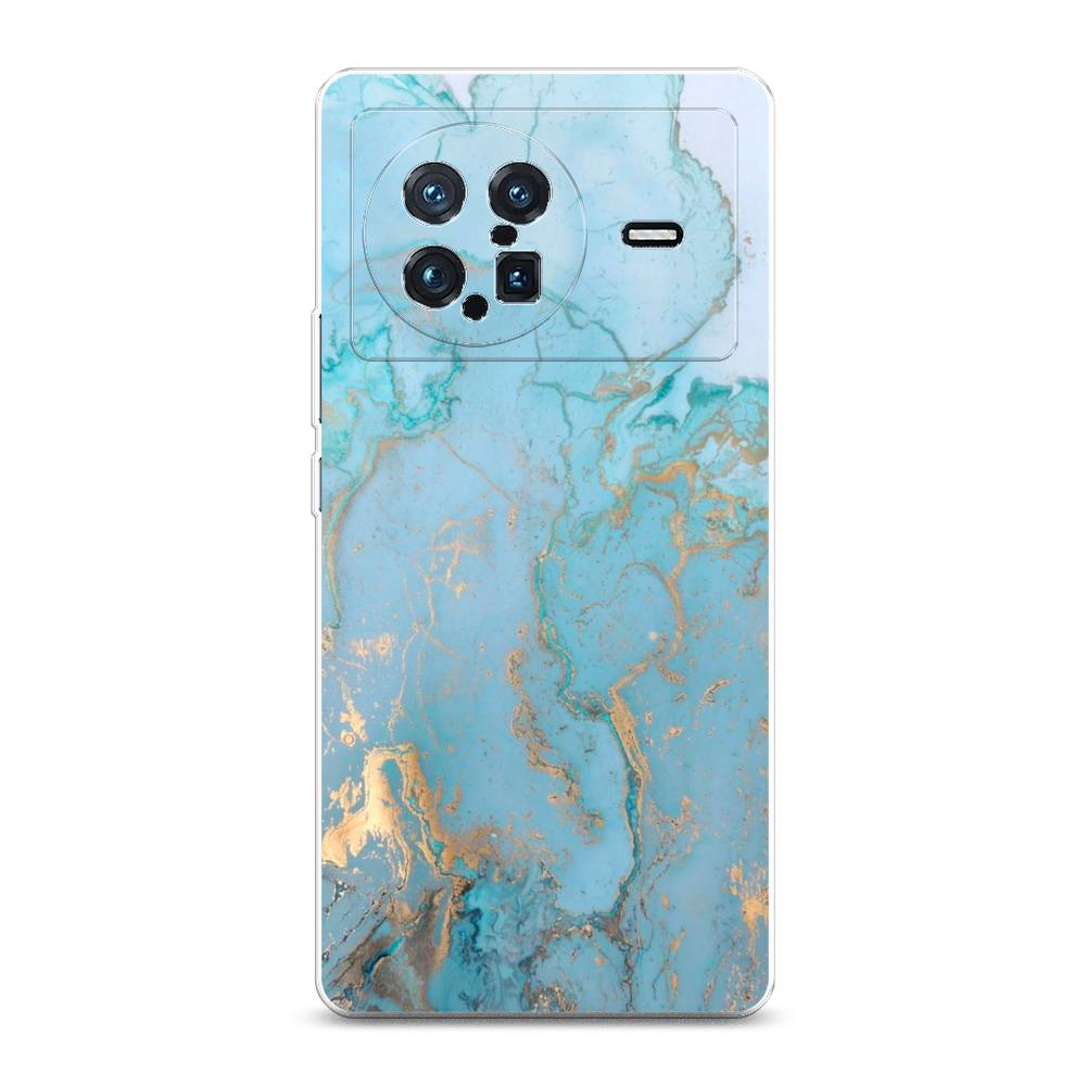 

Чехол Awog на Vivo X Note "Голубой мрамор рисунок", Разноцветный, 266950-3