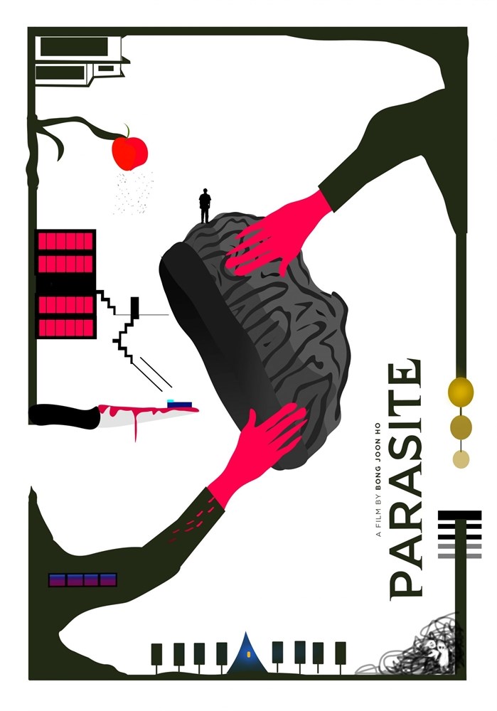 

Постер к фильму "Паразиты" (Parasite) A3