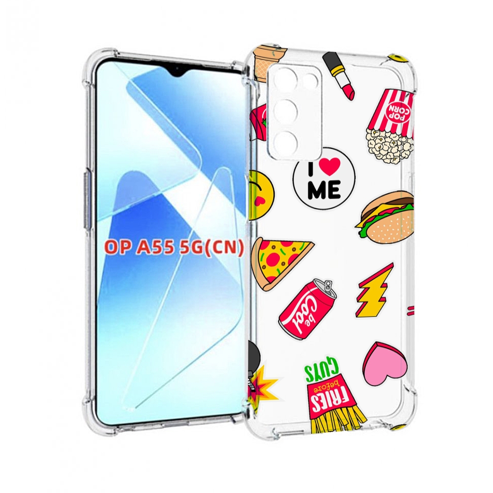 

Чехол MyPads фаст-фуд для Infinix Zero X Neo, Прозрачный, Tocco
