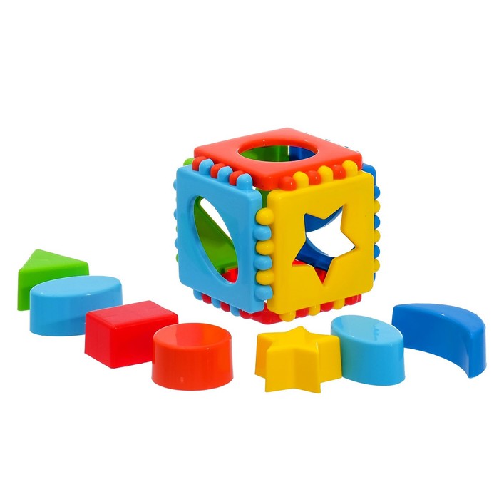 фото Кубик логический, малый karolina toys