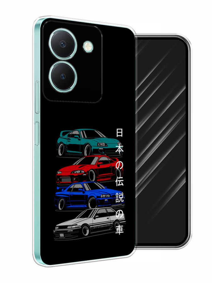 

Чехол Awog на Vivo Y36 "JDM Legend cars", Зеленый;красный;синий, 268950-5