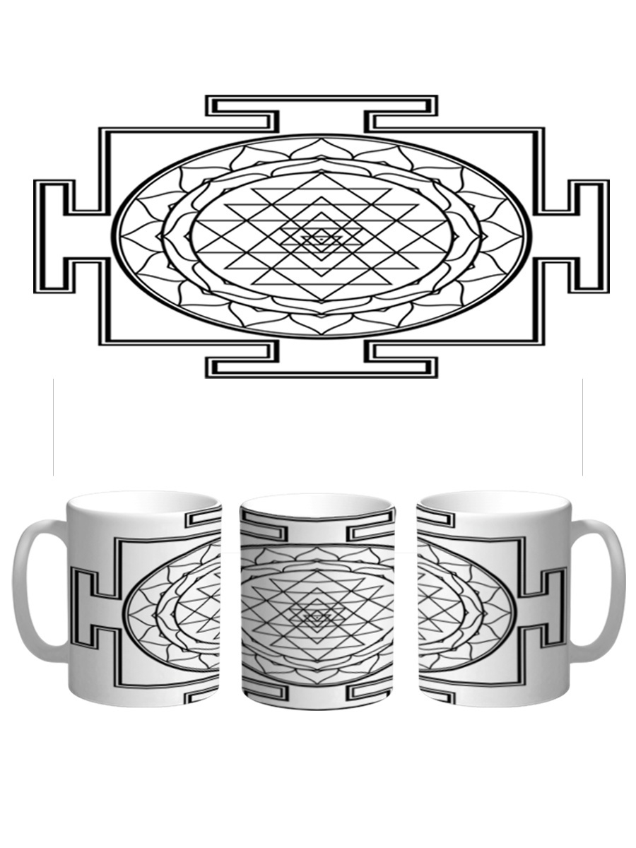 фото Кружка сувенирshop буддизм "мандала абстракция медитация" 330 мл