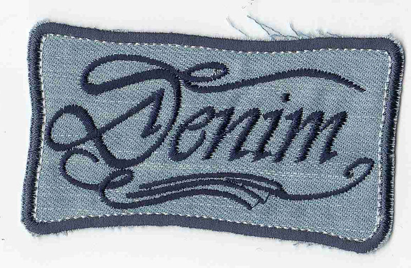 

33774/1SB Термоаппликация HKM Denim, Серый