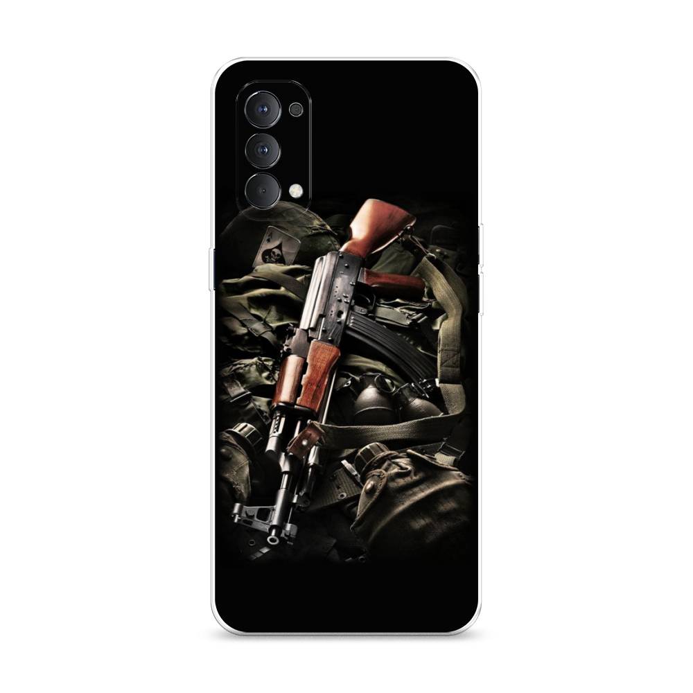 

Чехол Awog на Oppo Reno 4 4G "Автомат", Разноцветный, 259450-5