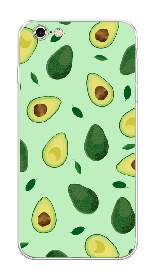 

Чехол на Apple iPhone 6 Plus/6S Plus "Blue avocado", Коричневый;зеленый, 10550-1