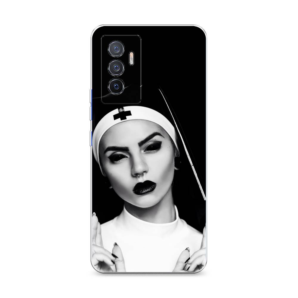 

Чехол Awog на Vivo V23e/Y75 4G "Черная монашка", Разноцветный, 267050-9