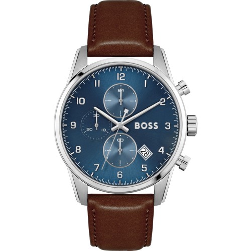 

Наручные часы мужские HUGO BOSS HB1513940 коричневые, HB1513940