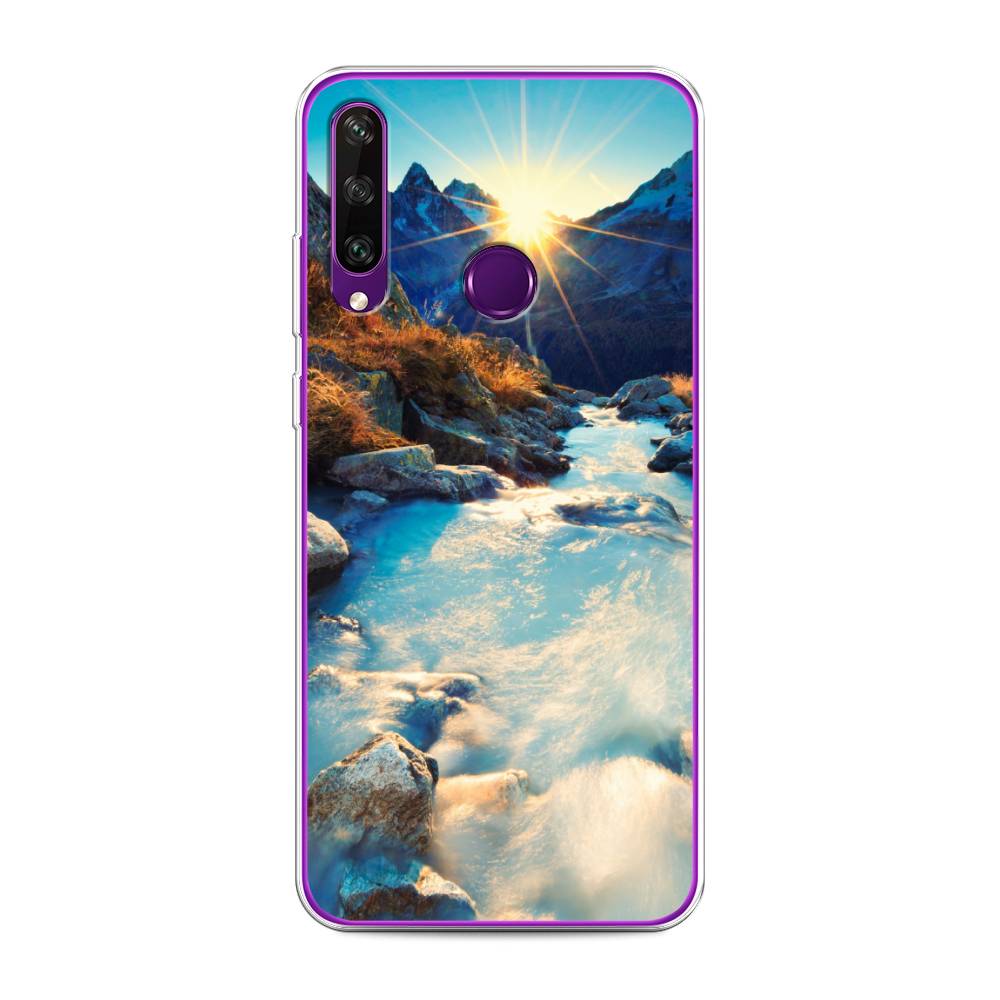 

Чехол Awog на Huawei Y6p "Восход 7", Коричневый;белый;голубой, 6103250-4