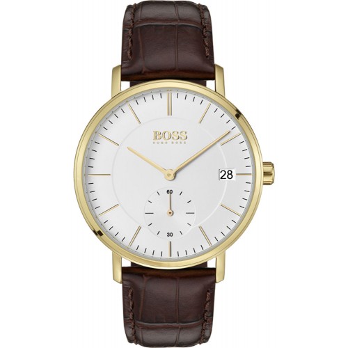 

Наручные часы мужские HUGO BOSS HB1513640 коричневые, HB1513640