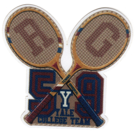 

090676BSB Термоаппликация HKM R+G Yale College Team, Разноцветный