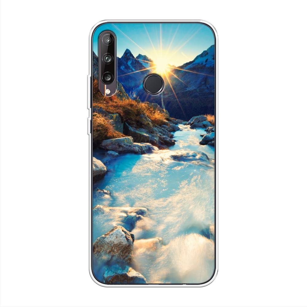 

Чехол Awog на Huawei P40 lite E "Восход 7", Коричневый;белый;голубой, 612450-4