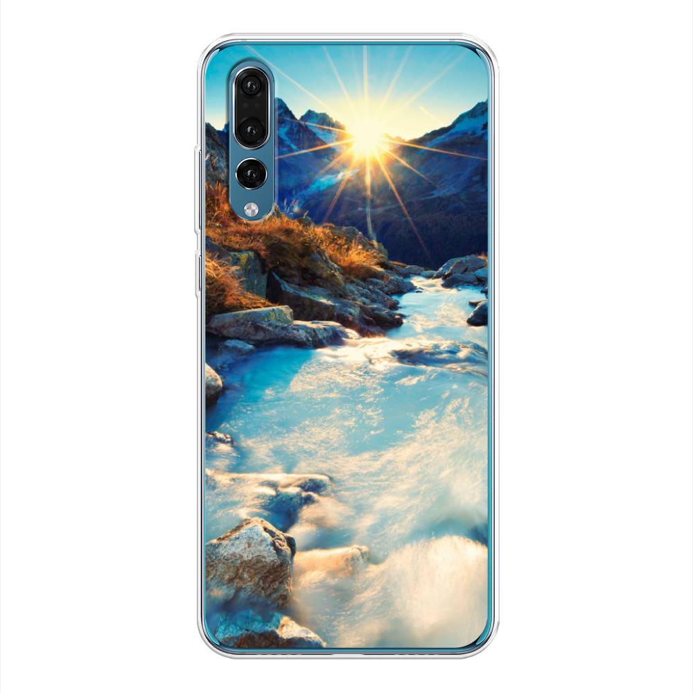 

Чехол Awog на Huawei P20 Pro "Восход 7", Коричневый;белый;голубой, 65050-4