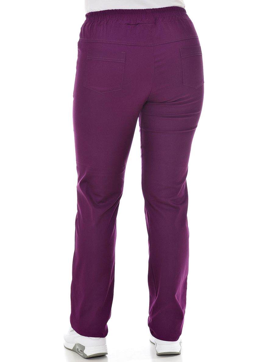 

Брюки медицинские женские MedicalWear Парикмахер 300 фиолетовые 58, Парикмахер 300