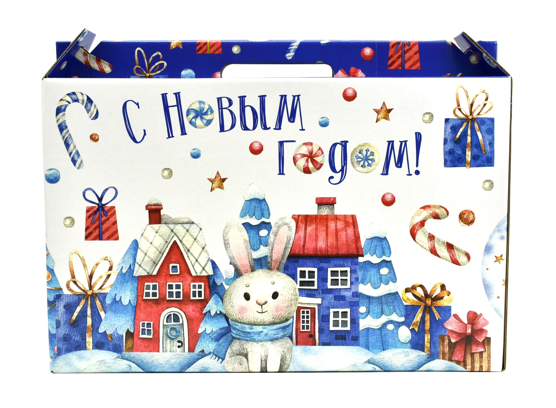 

Новогодняя коробка Зайчик, Коробки