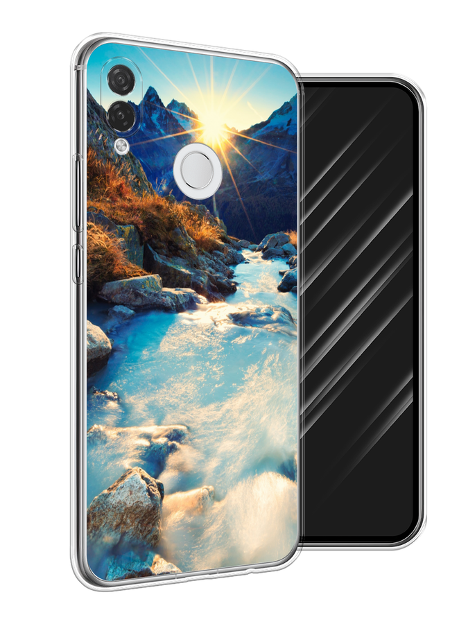 

Чехол Awog на Huawei P Smart Plus "Восход 7", Коричневый;белый;голубой, 68250-4