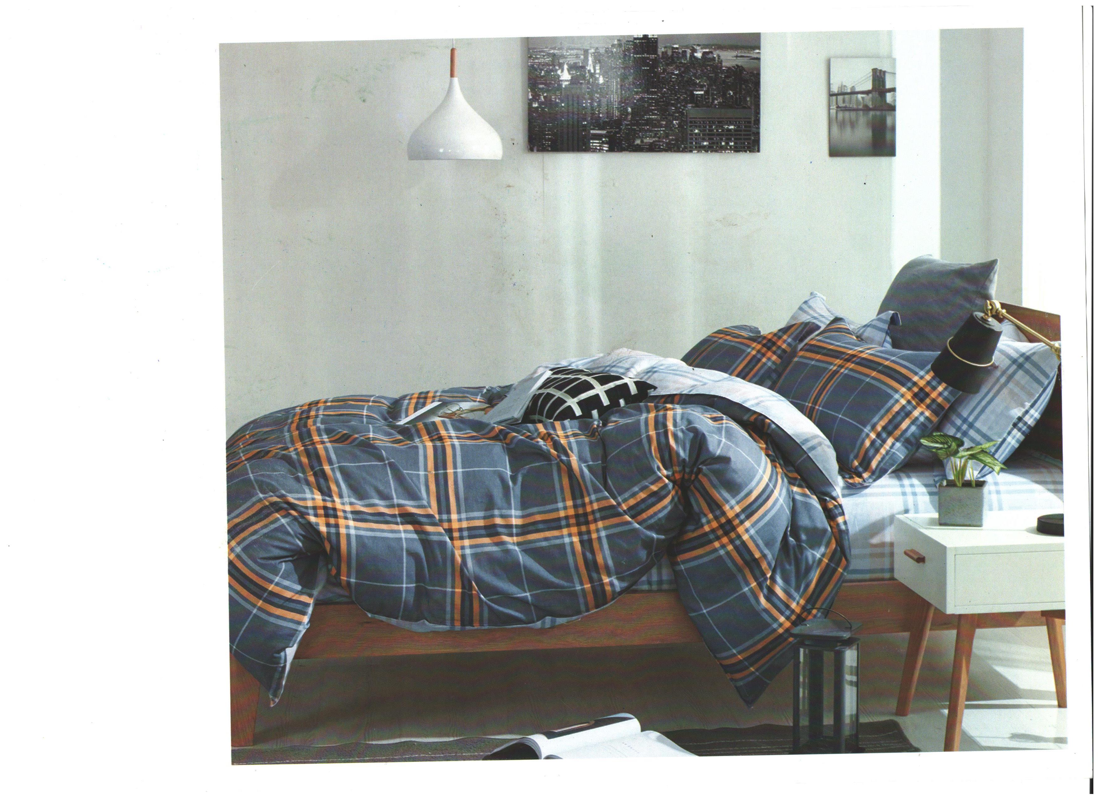 фото Комплект постельного белья, сатин п/э сити, 2 с евро toontex
