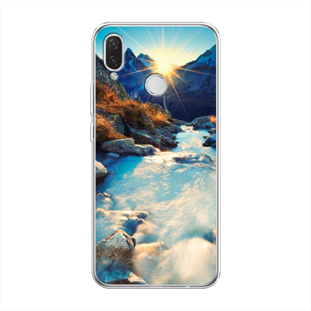 

Чехол Awog на Huawei Nova 3i "Восход 7", Коричневый;белый;голубой, 68350-4