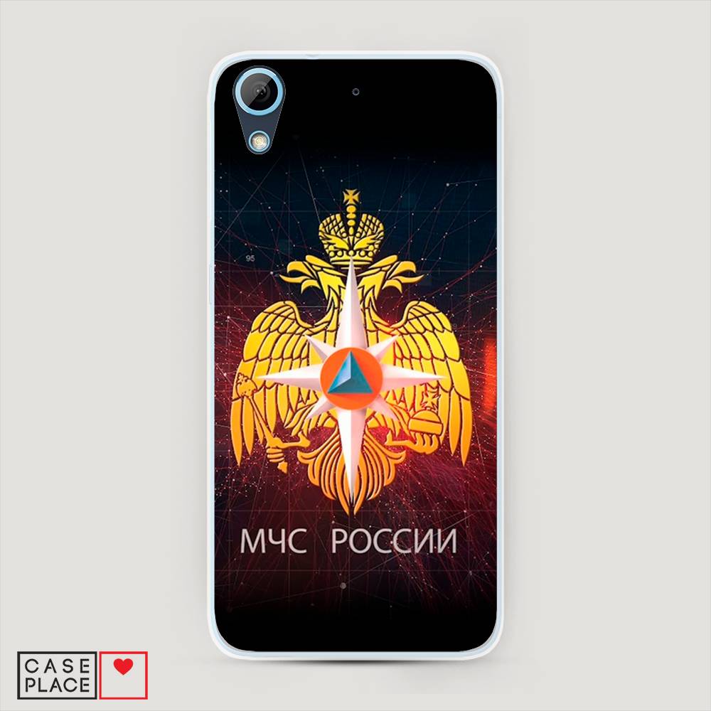

Чехол Awog на HTC Desire 626 / Эйчтиси Дизайр 626 "МЧС России", Разноцветный, 101350-5