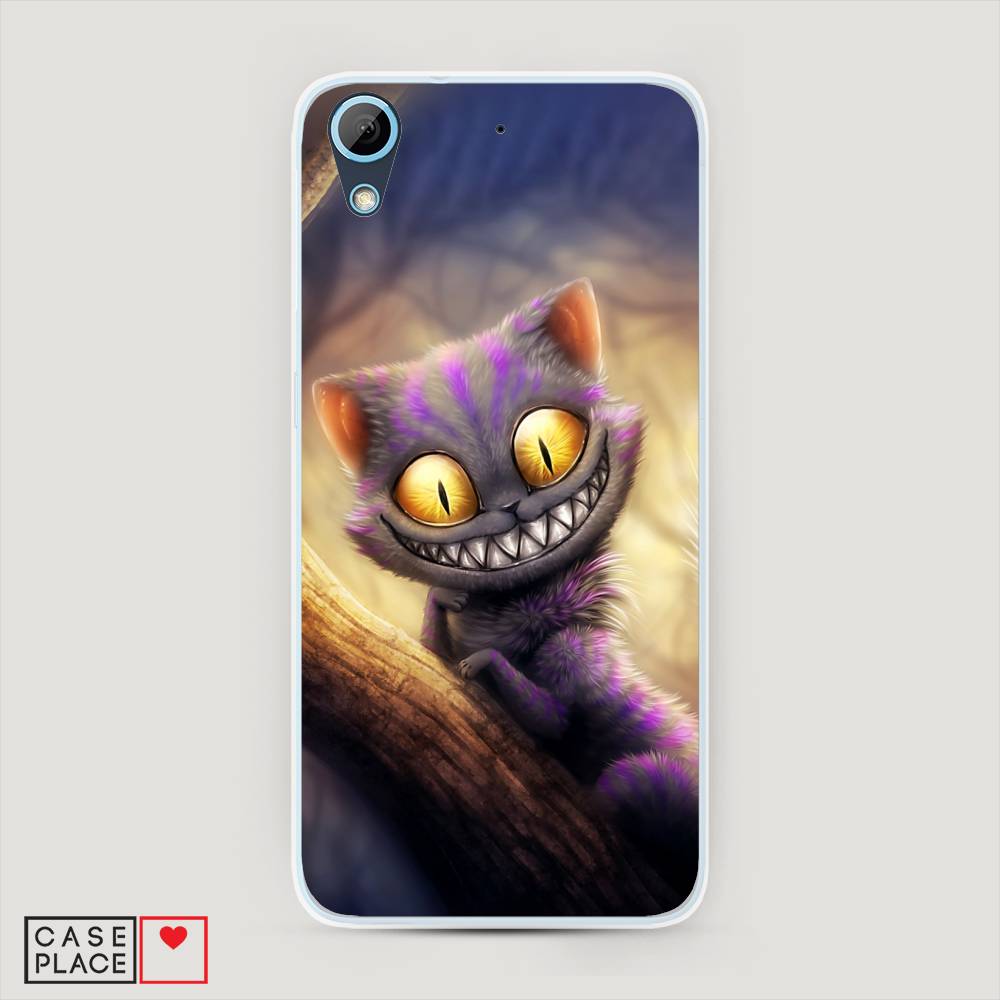 

Чехол Awog на HTC Desire 626 / Эйчтиси Дизайр 626 "Cheshire Cat", Разноцветный, 101350-1