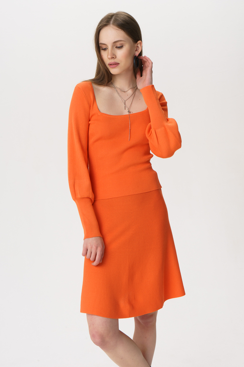

Джемпер женский by swan оранжевый, AW228
