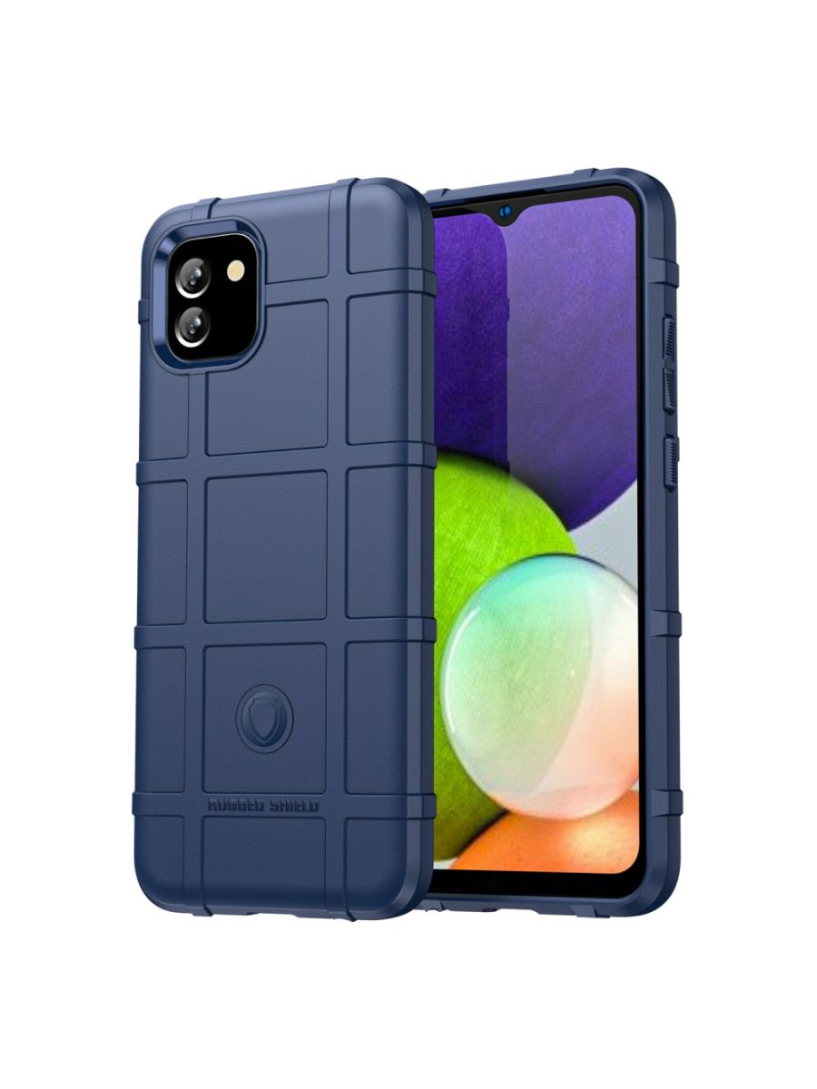 

Чехол Rugged для смартфона Samsung Galaxy A03 Синий