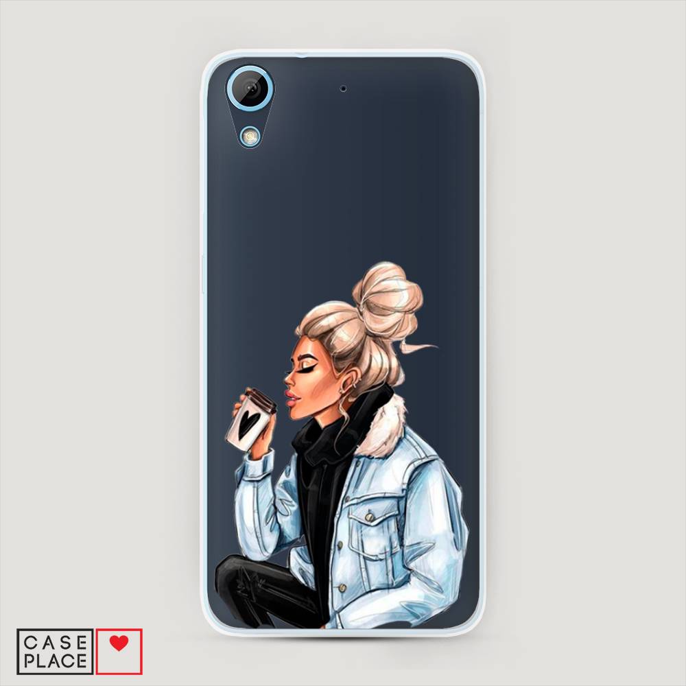 

Чехол Awog на HTC Desire 626 / Эйчтиси Дизайр 626 "Cute girl", Разноцветный, 101350-7