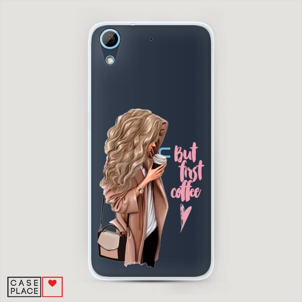 

Чехол Awog "Девушка с кофе" для HTC Desire 626