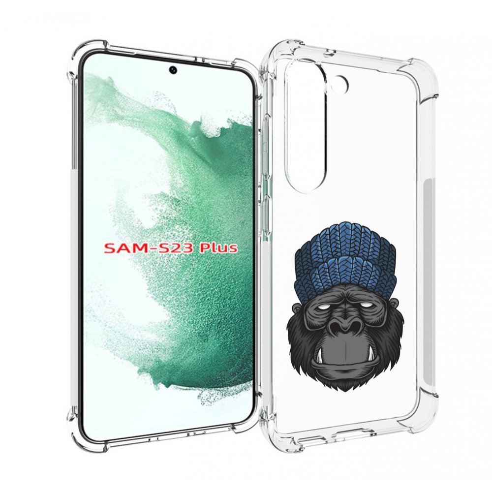

Чехол MyPads Горила для Samsung Galaxy S23 Plus +, Прозрачный, Tocco
