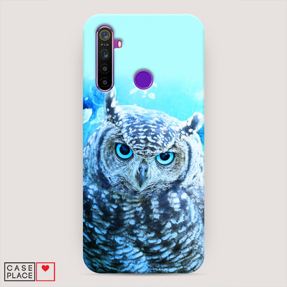 

Пластиковый чехол "Сова арт 7" на Realme 5, 251520-1